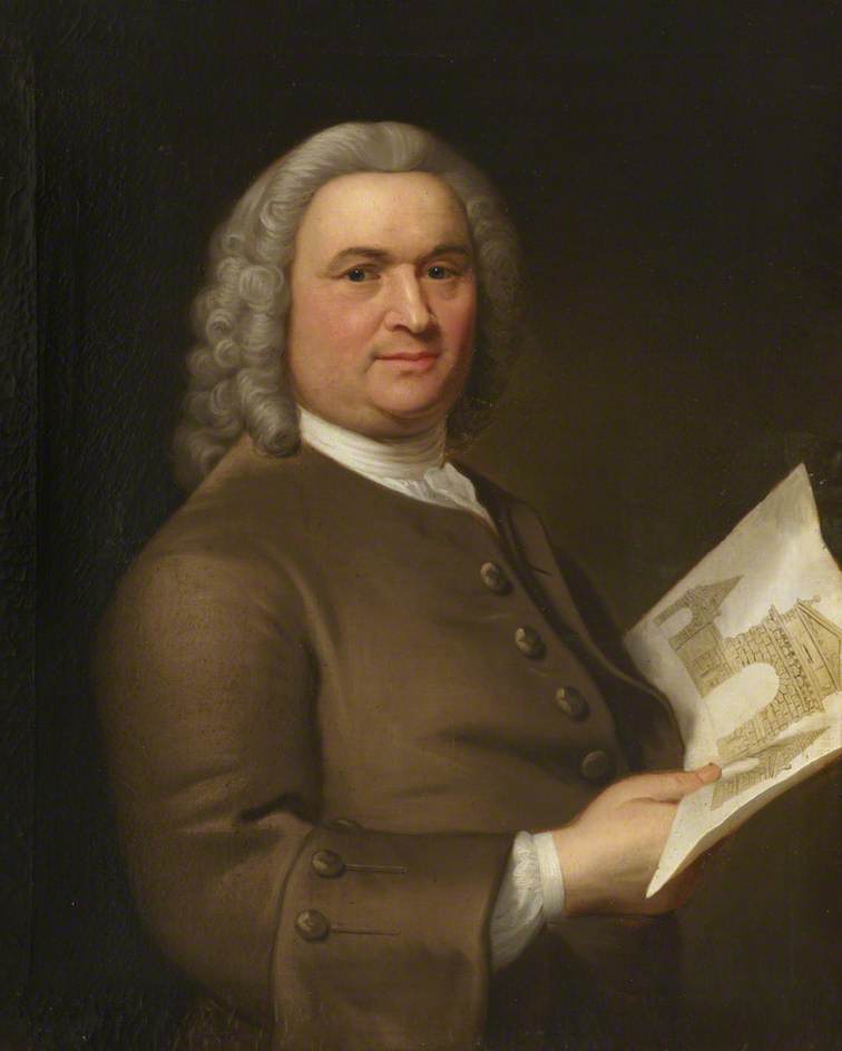 Buy Museum Art Reproductions Matthew Brettingham the Elder (1699–1769), 1749 by John Theodore Heins Senior (1697-1756) | ArtsDot.com