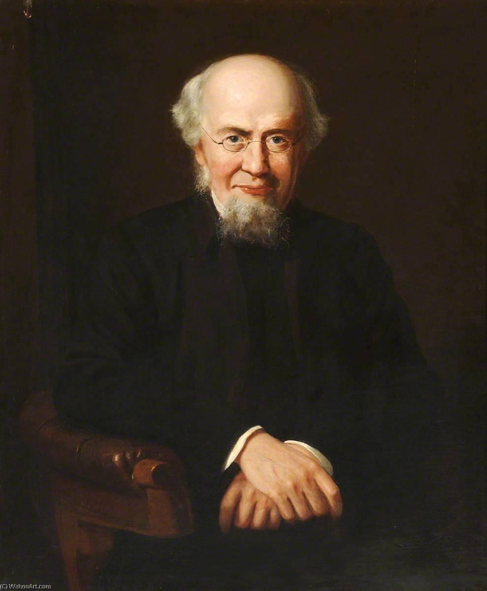 Order Oil Painting Replica Reverend W. Relton (1816–1893), Vicar of St Mary`s Church, Ealing (1853–1886), 1886 by Joseph Sydney Willis Hodges (1828-1900) | ArtsDot.com
