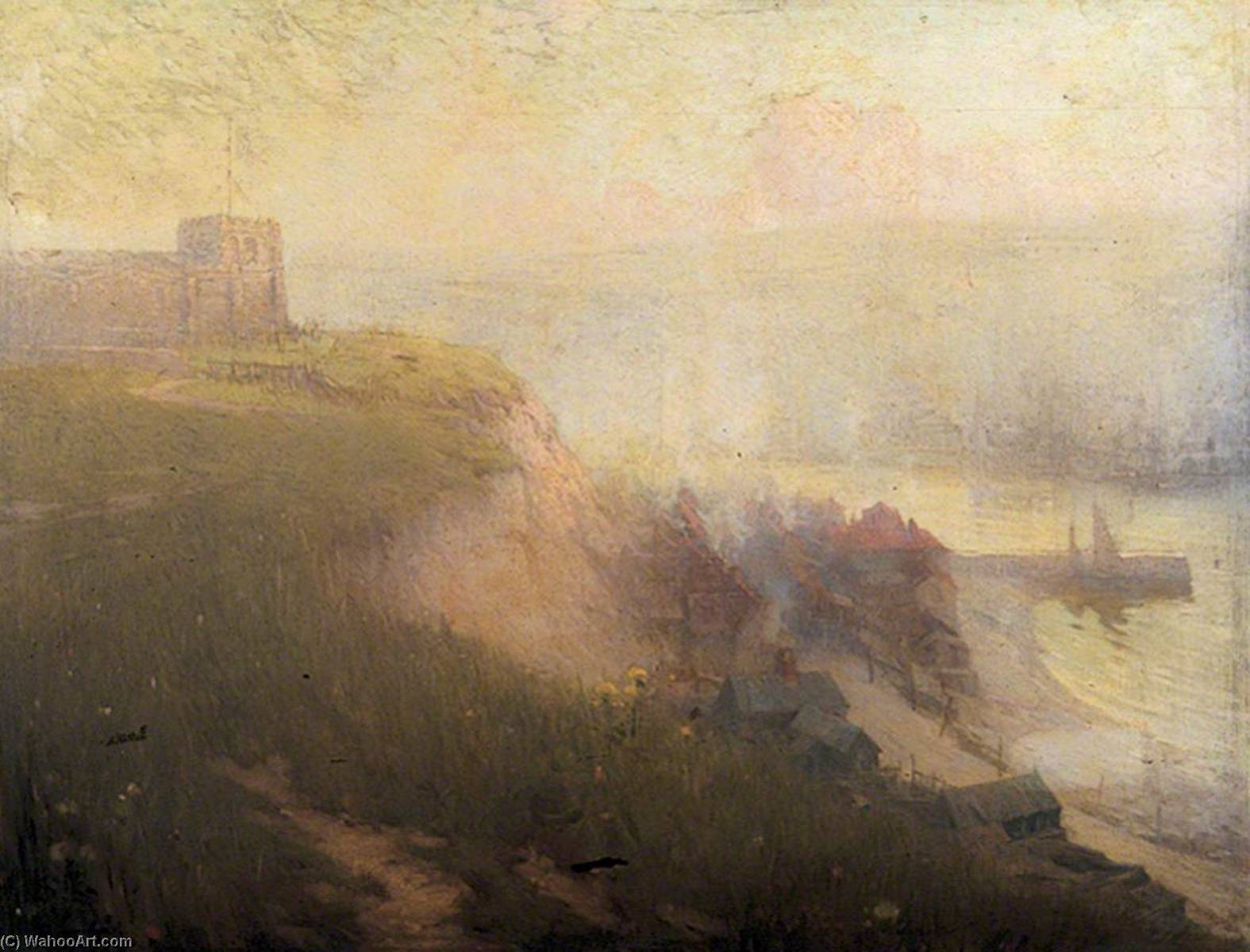 Buy Museum Art Reproductions Old Whitby, North Yorkshire, 1893 by Samuel Henry William Llewellyn (1858-1941) | ArtsDot.com