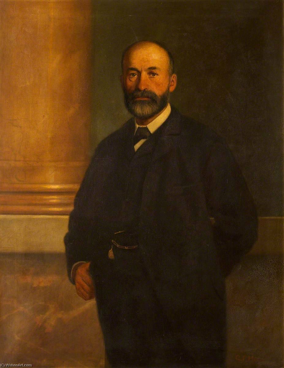 Order Artwork Replica Portrait of a Man with a Beard, 1890 by George Frederick Harris (1856-1924) | ArtsDot.com