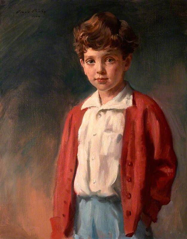 Buy Museum Art Reproductions Richard Carew Pole (b.1938), as a Boy, 1944 by Oswald Hornby Joseph Birley (1880-1952) | ArtsDot.com
