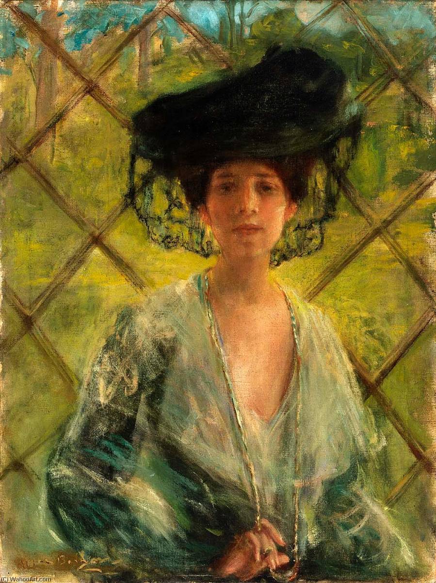 Order Oil Painting Replica The Chatelaine, 1912 by Alice Pike Barney (1857-1931, United States) | ArtsDot.com