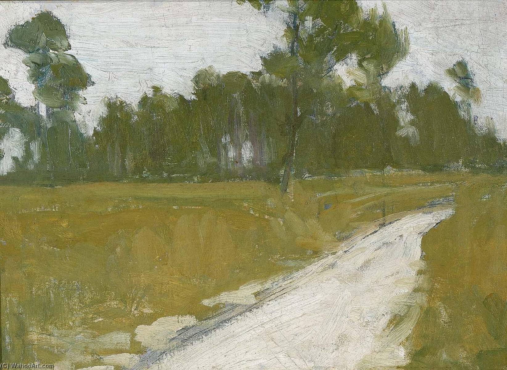 Order Oil Painting Replica Country Road in France by Henry Ossawa Tanner (1859-1937, United States) | ArtsDot.com