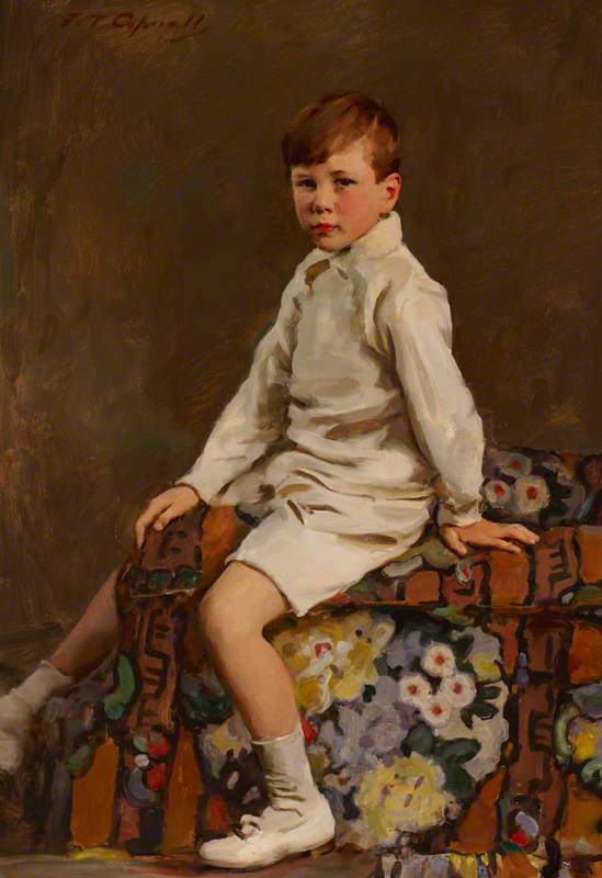 Buy Museum Art Reproductions Felix Johnson as a Boy, 1922 by Frank Thomas Copnall (1870-1949) | ArtsDot.com