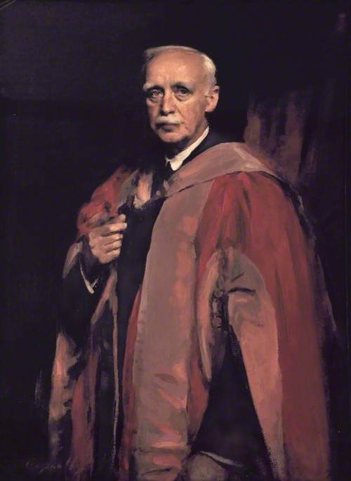 Order Oil Painting Replica Emeritus Professor H. Briggs, MB, CM, Hon LLD, FRCS, Honorary Surgeon (1886–1919) by Frank Thomas Copnall (1870-1949) | ArtsDot.com