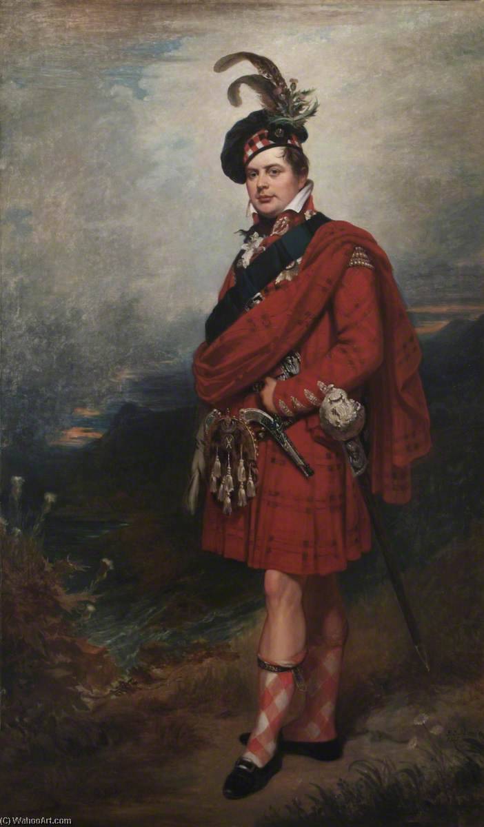 Order Oil Painting Replica HRH Augustus Frederick (1773–1843), Duke of Sussex, 1885 by Barnett Samuel Marks (1827-1916) | ArtsDot.com