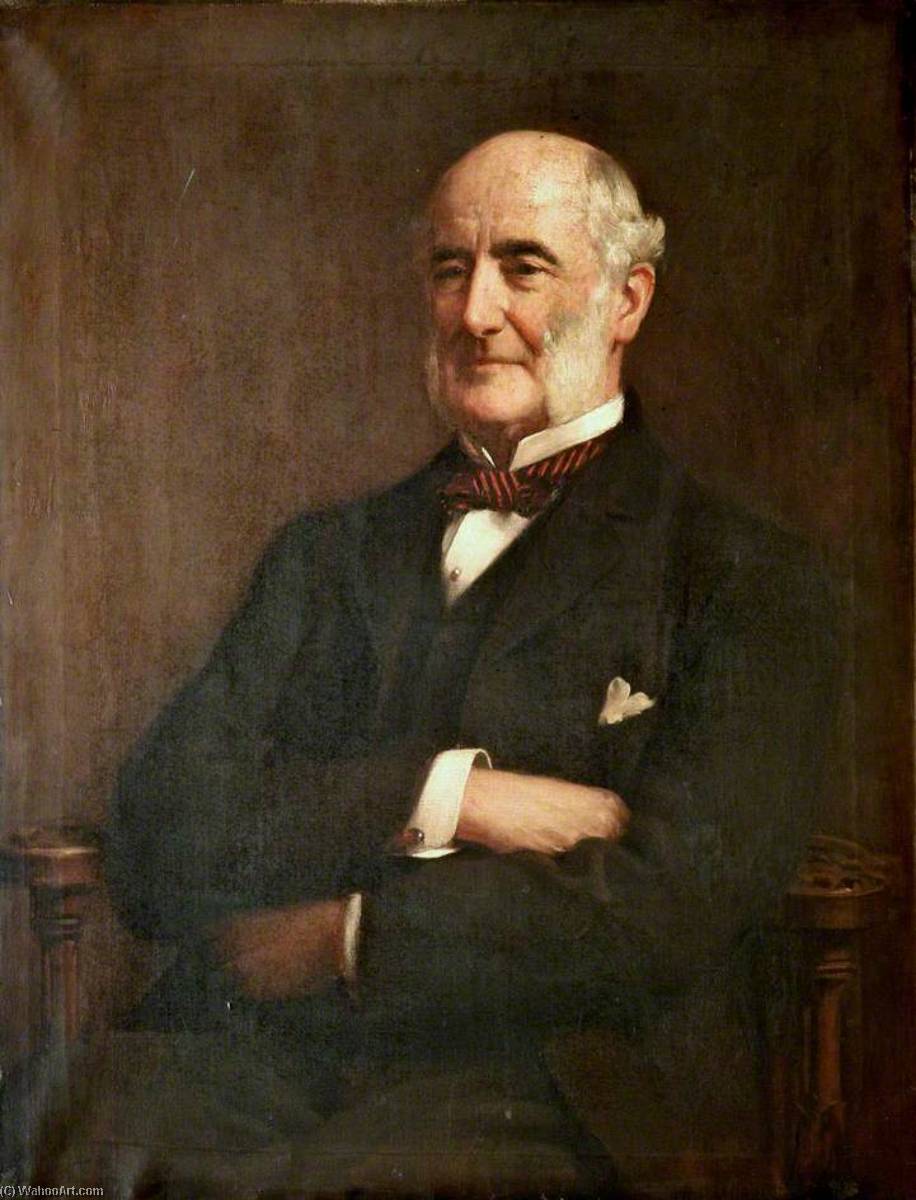 順序 油絵 ハミルトン・ボスウェル・ギムール(1825-1903), 1892 バイ Robert Edward Morrison (1851-1924) | ArtsDot.com