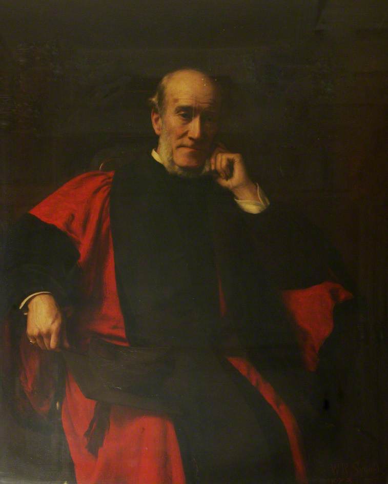 Buy Museum Art Reproductions The Reverend D. P. Chase, DD, Principal of St Mary Hall, Oxford, 1883 by William Robert Symonds (1851-1934) | ArtsDot.com
