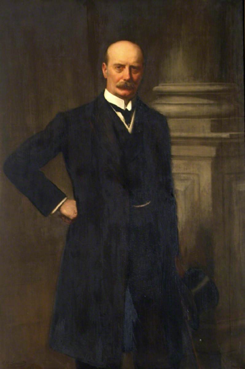 Order Oil Painting Replica The Right Honourable George Viscount Cave, CC, MC, 1911 by William Robert Symonds (1851-1934) | ArtsDot.com
