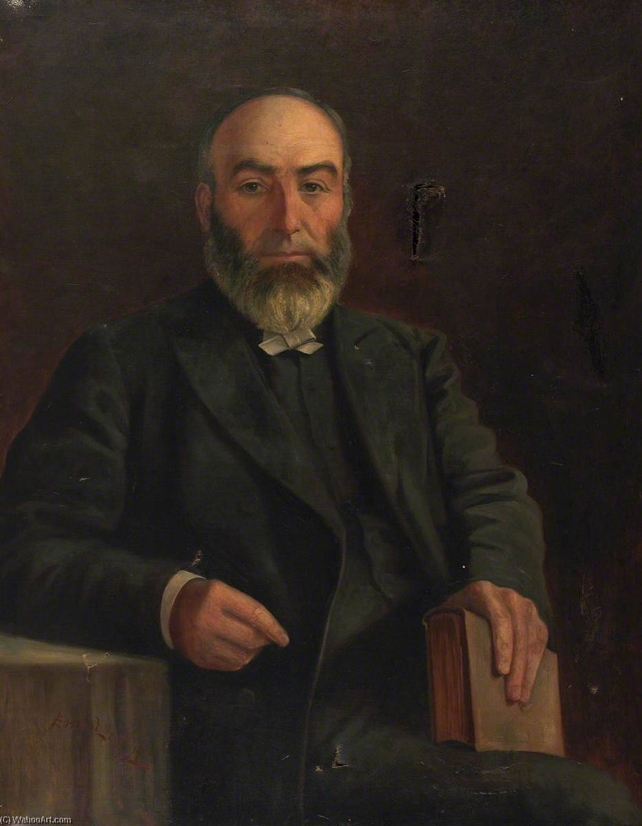 Buy Museum Art Reproductions Portrait of an Unidentified Minister, 1900 by Ap Caledfryn (1837-1915) | ArtsDot.com