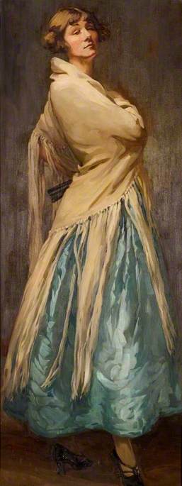 Buy Museum Art Reproductions The White Shawl, 1925 by Beryl Fowler (Inspired By) (1881-1963) | ArtsDot.com