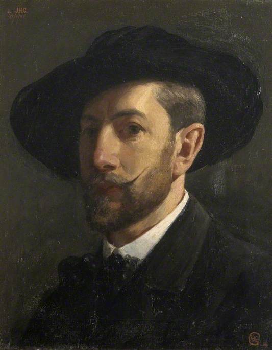 Buy Museum Art Reproductions Self Portrait, 1904 by Albert Ranney Chewett (Inspired By) (1877-1965) | ArtsDot.com