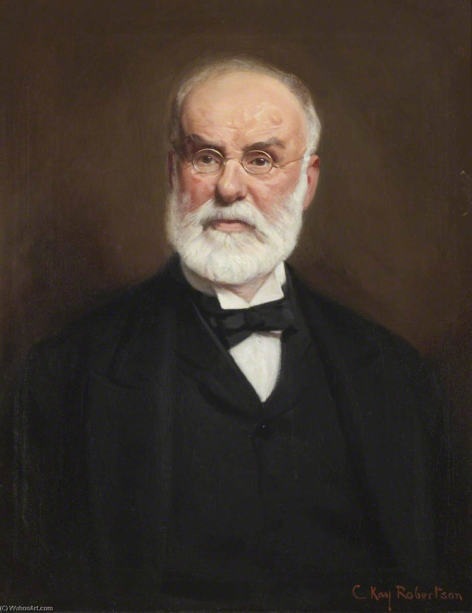 Order Artwork Replica Alderman Henry Wilson, Mayor of Kendal (1876–1877, 1877–1878, 1891–1892 1895–1896) by Charles Kay Robertson (1858-1945) | ArtsDot.com
