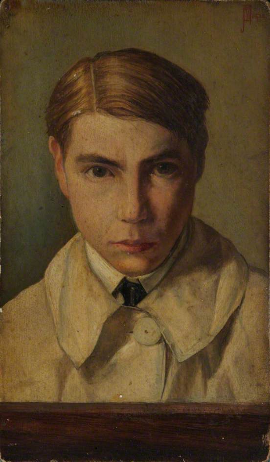 Order Oil Painting Replica Self Portrait, 1912 by Miles Fletcher De Montmorency (Inspired By) (1893-1963) | ArtsDot.com