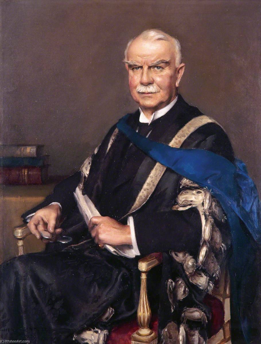 Order Artwork Replica Professor Sir James Alfred Ewing (1855–1935), KCB, FRS, 1929 by Henry John Lintott (Inspired By) (1877-1965) | ArtsDot.com