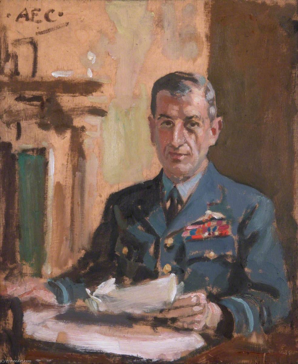 Order Artwork Replica Marshal of the Royal Air Force Lord Portal (1893–1971), 1945 by Alfred Egerton Cooper (Inspired By) (1883-1974) | ArtsDot.com