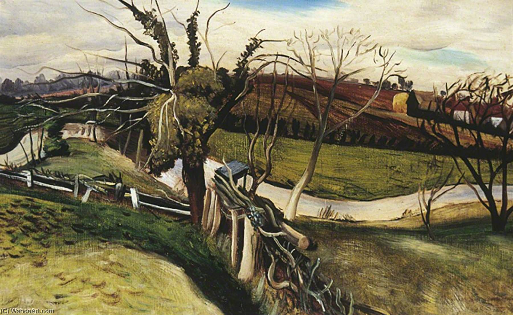Buy Museum Art Reproductions The River Pant, 1939 by John Arthur Malcolm Aldridge (Inspired By) (1905-1983) | ArtsDot.com