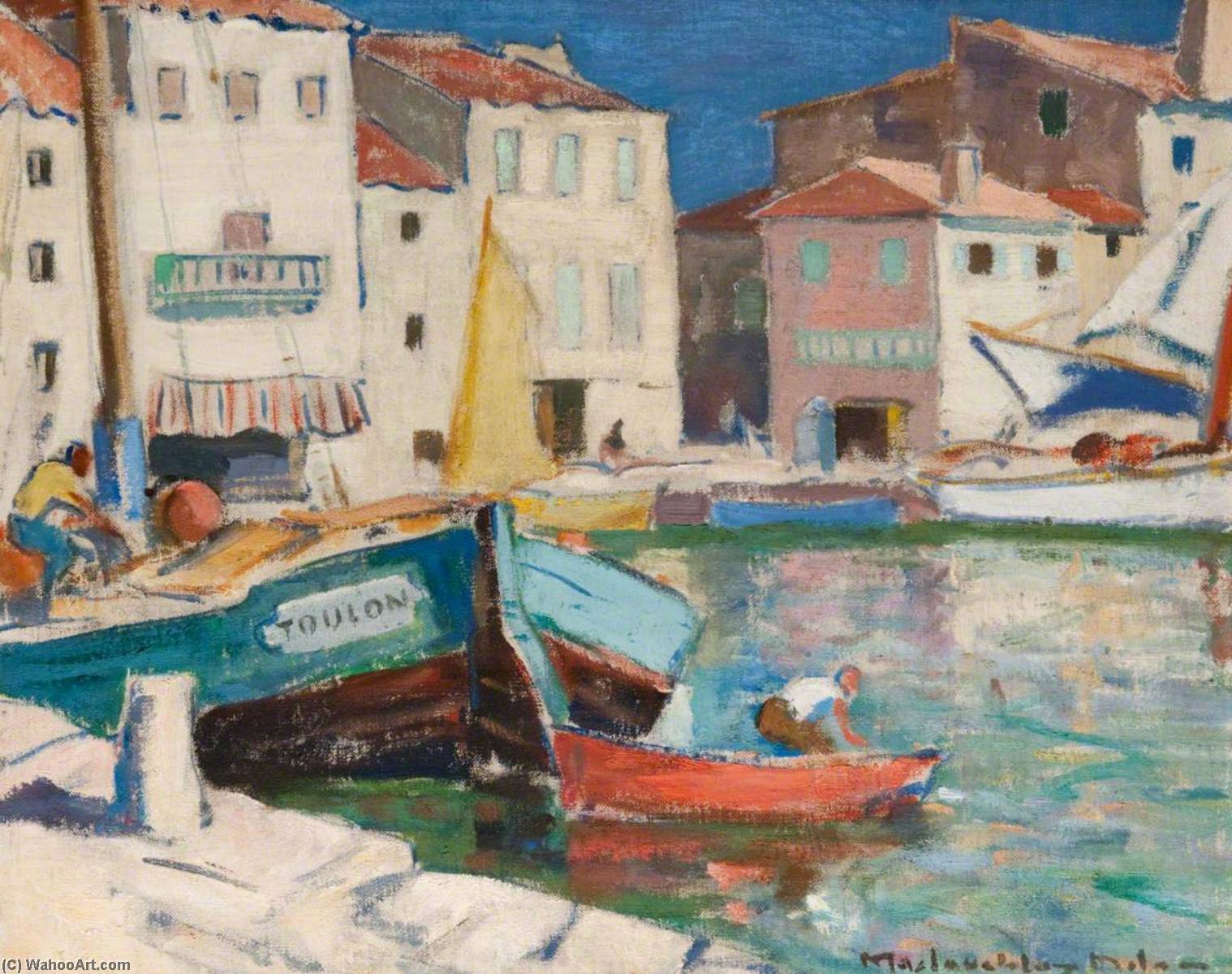 Order Artwork Replica St Tropez by John Maclauchlan Milne (Inspired By) (1885-1957) | ArtsDot.com