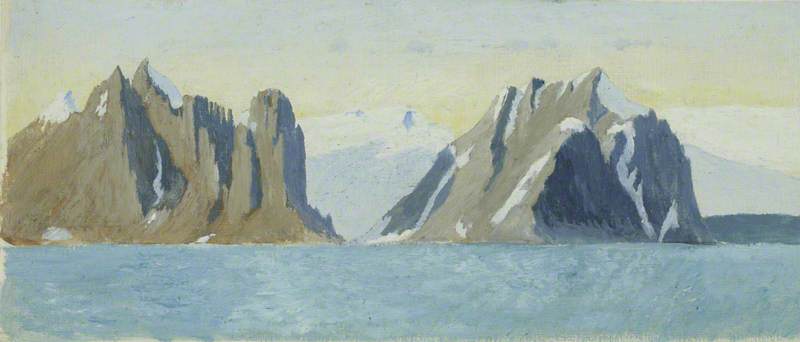 Order Artwork Replica North Coast Approaching Red Bay from the East, 1921 by Roger Pocock (1865-1941) | ArtsDot.com