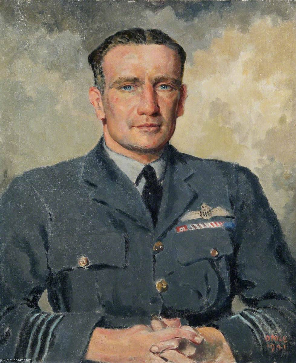 Order Oil Painting Replica Group Captain F. V. Beamish, 1941 by Cuthbert Julian Orde (Inspired By) (1888-1968) | ArtsDot.com
