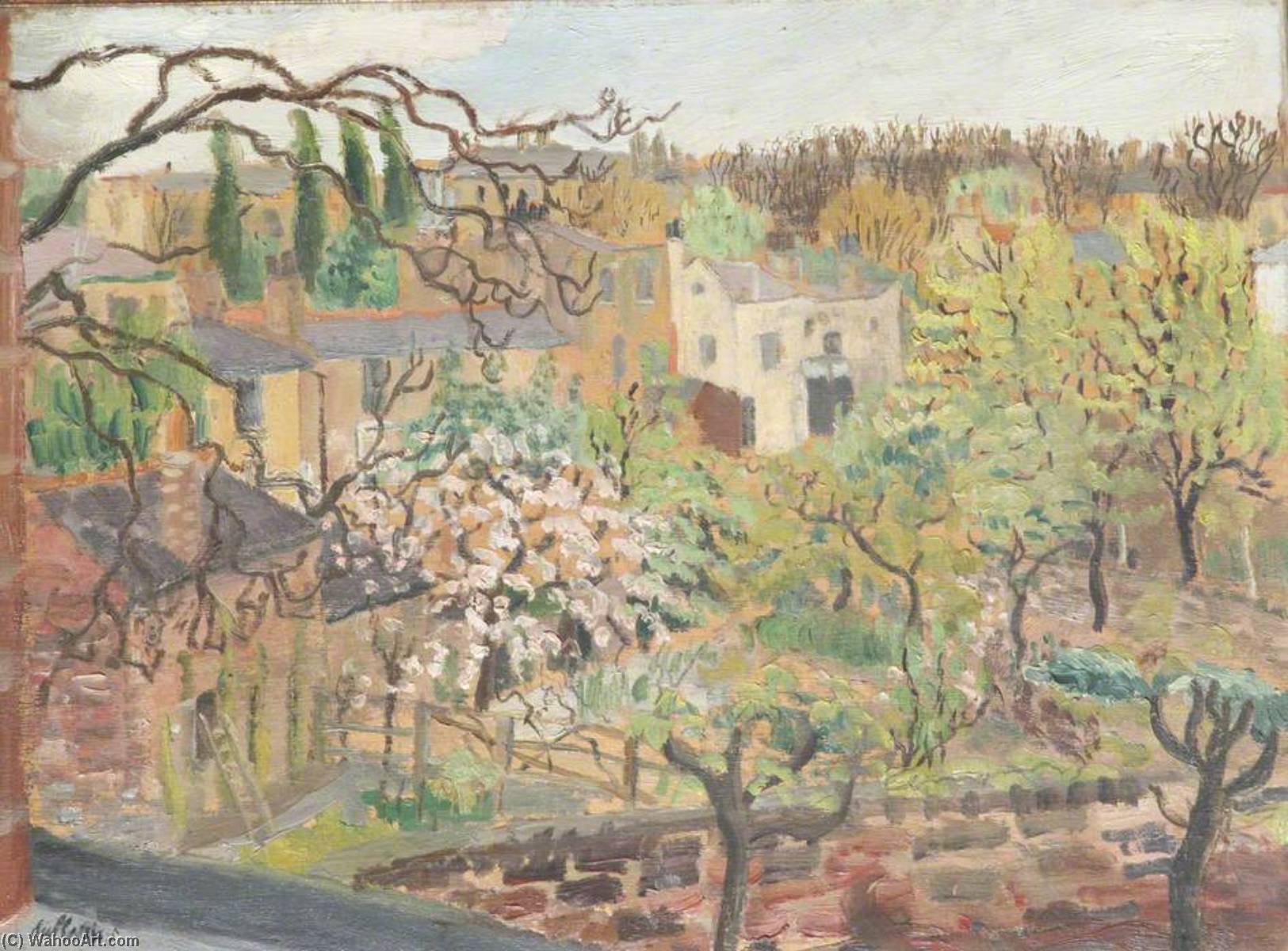 Buy Museum Art Reproductions Spring in Hampstead by Enslin Du Plessis (Inspired By) (1894-1978) | ArtsDot.com