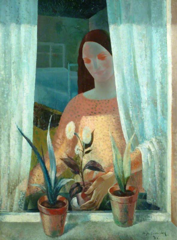 Order Oil Painting Replica Good Morning, 1931 by Hugh Adam Crawford (Inspired By) (1898-1982) | ArtsDot.com