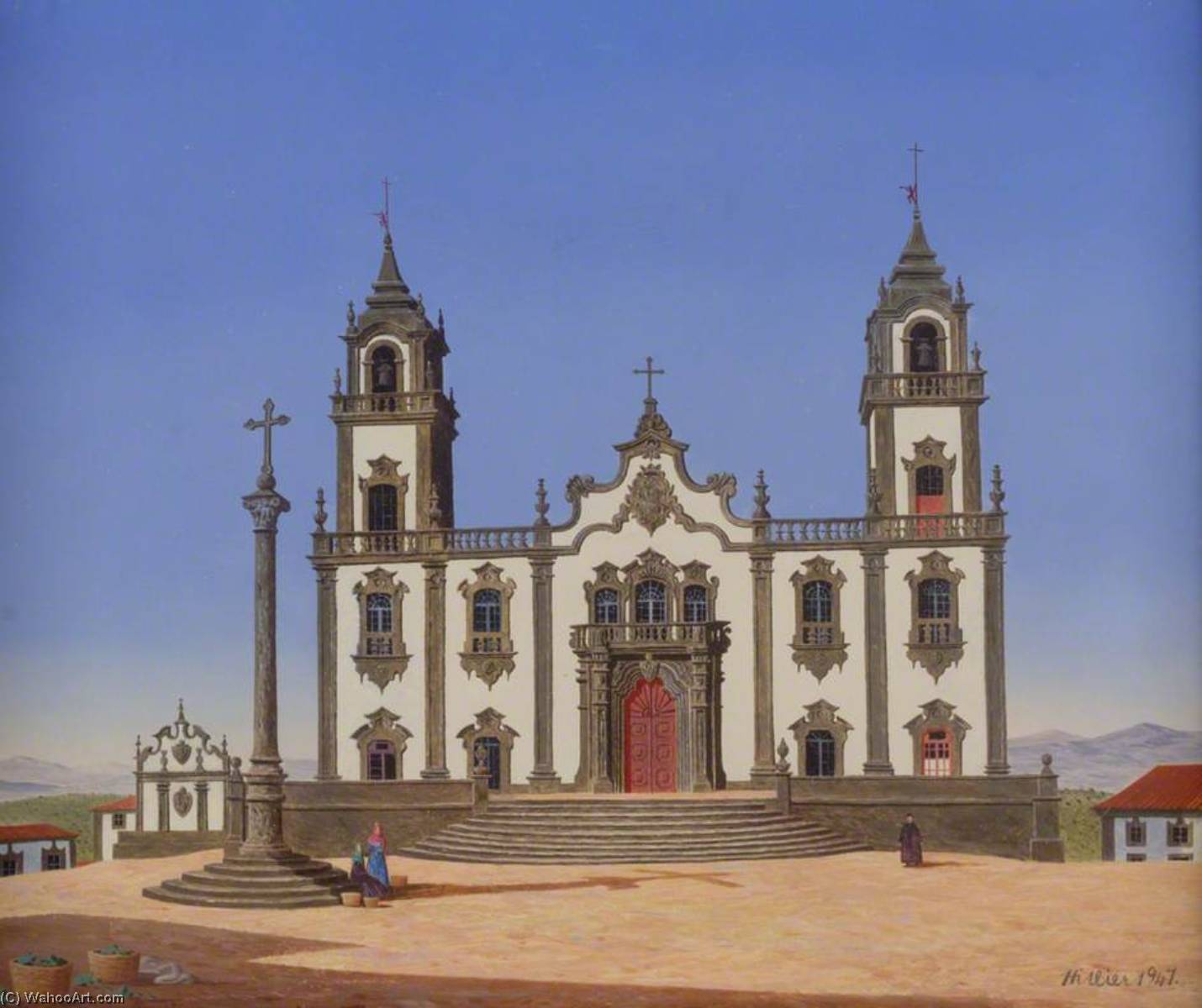 Order Artwork Replica Chapel of the Misericordia, 1947 by Tristram Paul Hillier (Inspired By) (1905-1983, China) | ArtsDot.com