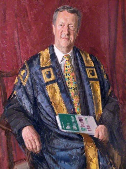 Sir John Daniel, Vice Chancellor (2003), 2003 by Andrew Festing Andrew Festing | ArtsDot.com