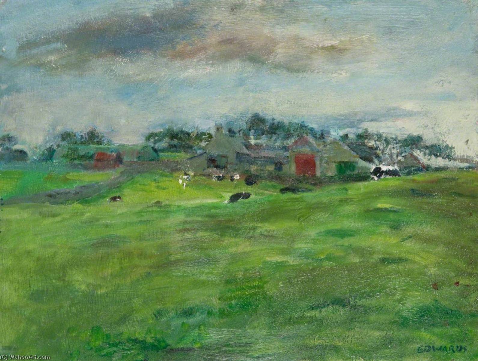 Hill Farm by Joseph Byres Edwards (1933-2000) Joseph Byres Edwards | ArtsDot.com