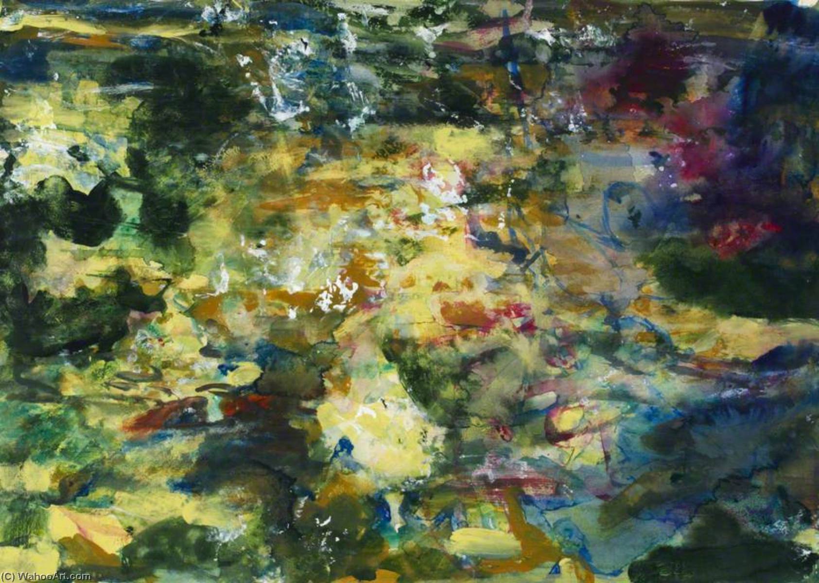 Study for `Crystal Pool`, 1992 by Melvyn Chantrey Melvyn Chantrey | ArtsDot.com