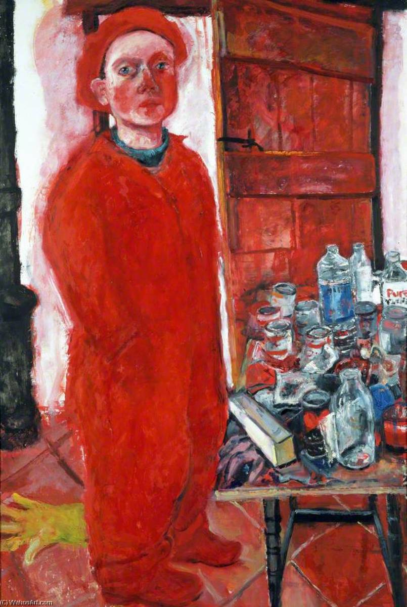 Red Self Portrait, 1992 by Shani Rhys James Shani Rhys James | ArtsDot.com