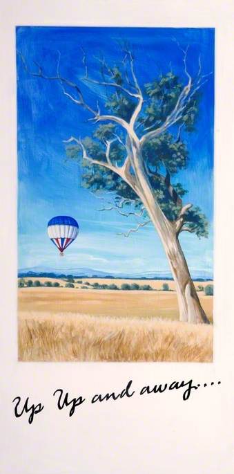 `Dreams of Australia` Series, Up, Up and Away, 2003 by Antonia Phillips Antonia Phillips | ArtsDot.com