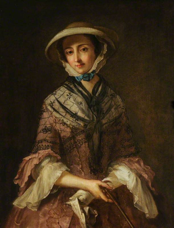 Buy Museum Art Reproductions Margaret `Peg` Woffington (1714 –1760), 1740 by Philippe Mercier (1689-1760) | ArtsDot.com