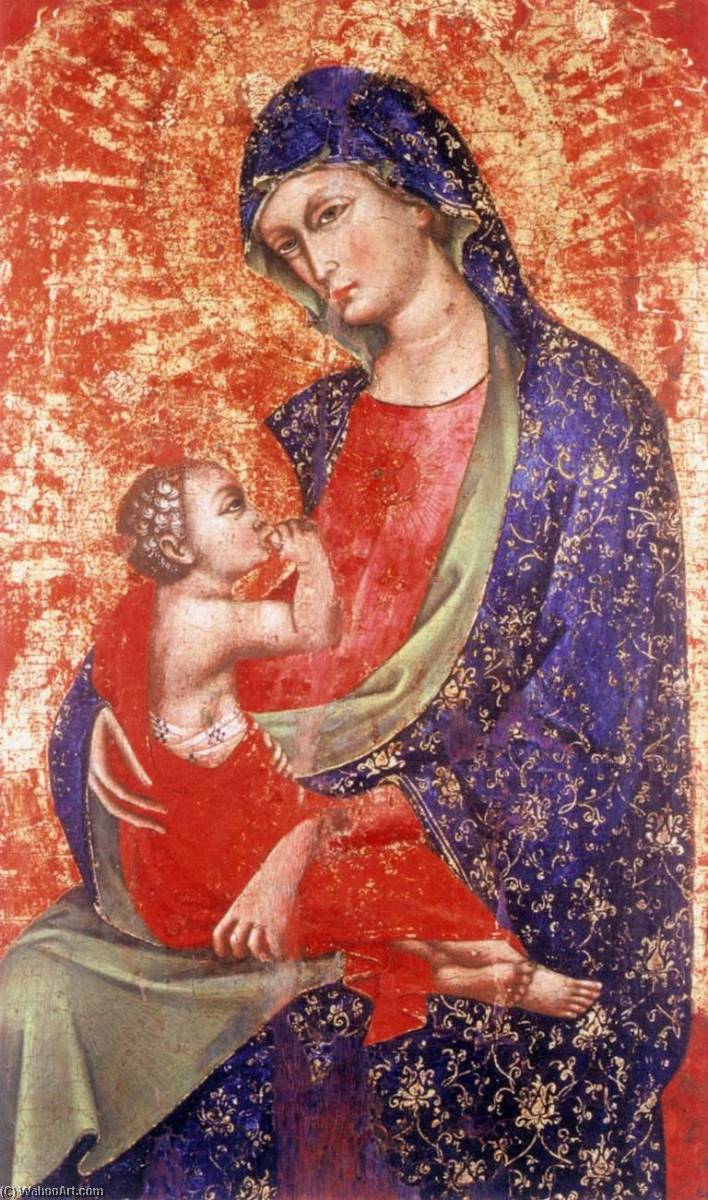 Virgen y Niño, 1400 de Meneghello Di Giovanni De' Canali Meneghello Di Giovanni De' Canali | ArtsDot.com