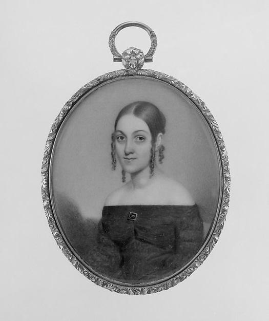 Order Artwork Replica Mrs. McKinley, 1840 by Thomas Seir Cummings (1804-1894) | ArtsDot.com