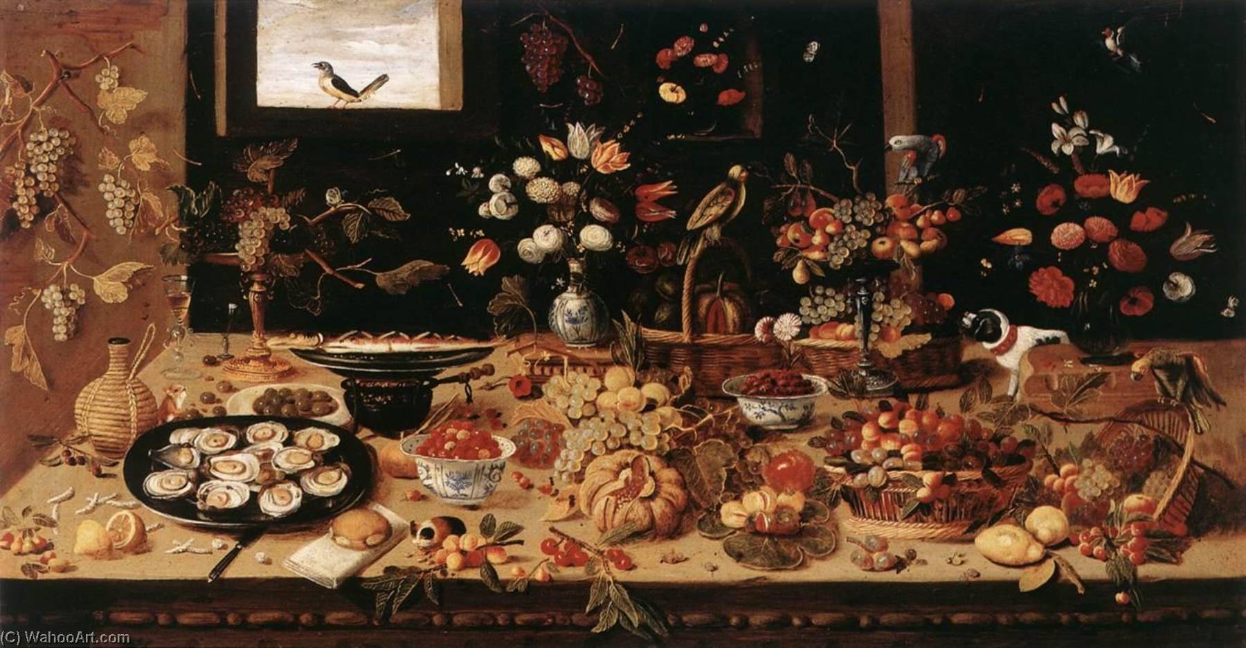 Buy Museum Art Reproductions Still Life by Jan Van Kessel The Elder (1626-1679) | ArtsDot.com