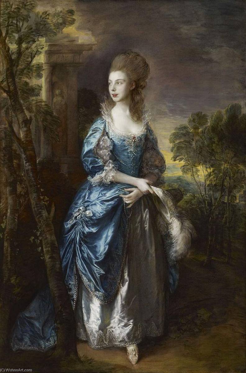 Compra Riproduzioni D'arte Del Museo L`onorevole Frances Duncombe, 1777 di Thomas Gainsborough (1727-1788, United Kingdom) | ArtsDot.com