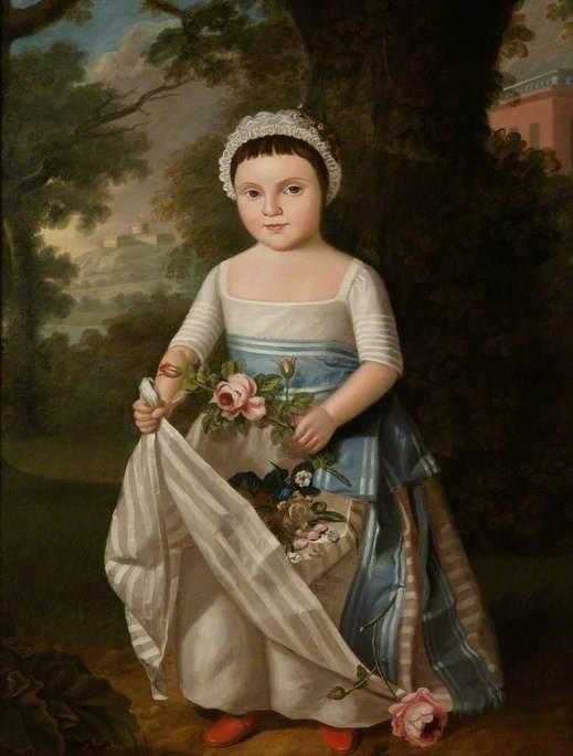 Order Oil Painting Replica Girl with Roses by Thomas Gainsborough (1727-1788, United Kingdom) | ArtsDot.com