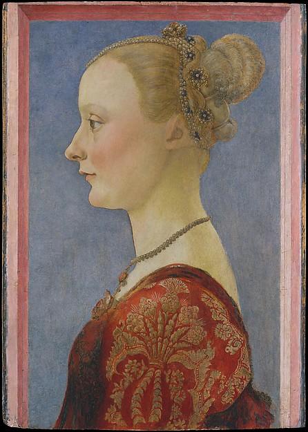 Order Art Reproductions Portrait of a Woman, 1480 by Piero Pollaiuolo (1443-1496) | ArtsDot.com