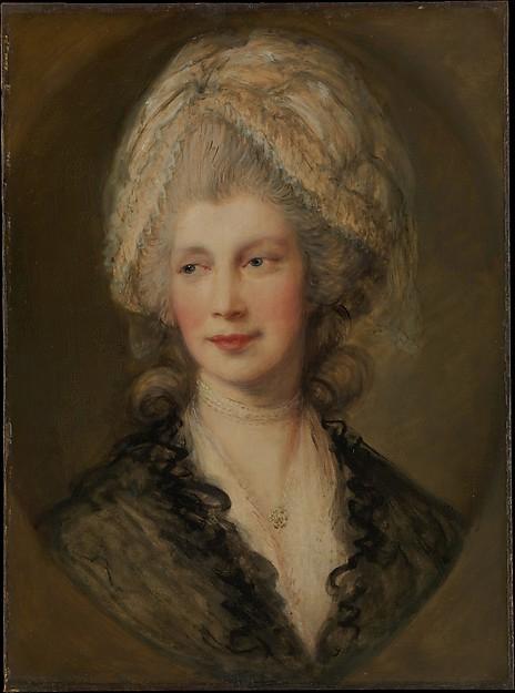 Order Oil Painting Replica Queen Charlotte by Thomas Gainsborough (1727-1788, United Kingdom) | ArtsDot.com