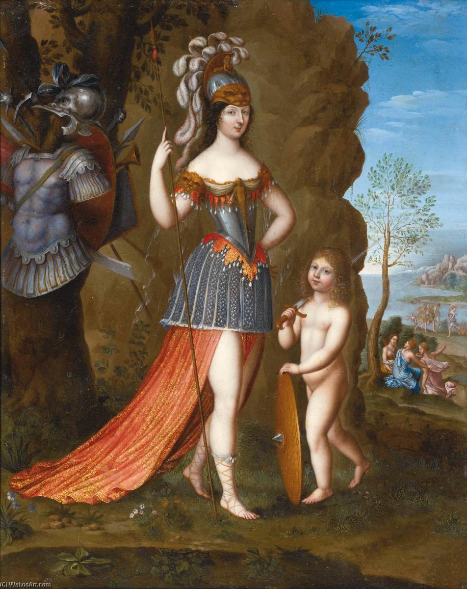 Order Paintings Reproductions Diana by Joseph Werner (1637-1710) | ArtsDot.com