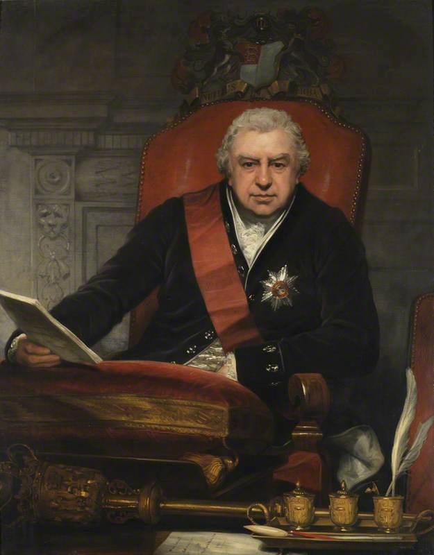 顺序 手工油畫 Joseph Banks 。, 1809 通过 Thomas Phillips (1770-1845, United Kingdom) | ArtsDot.com