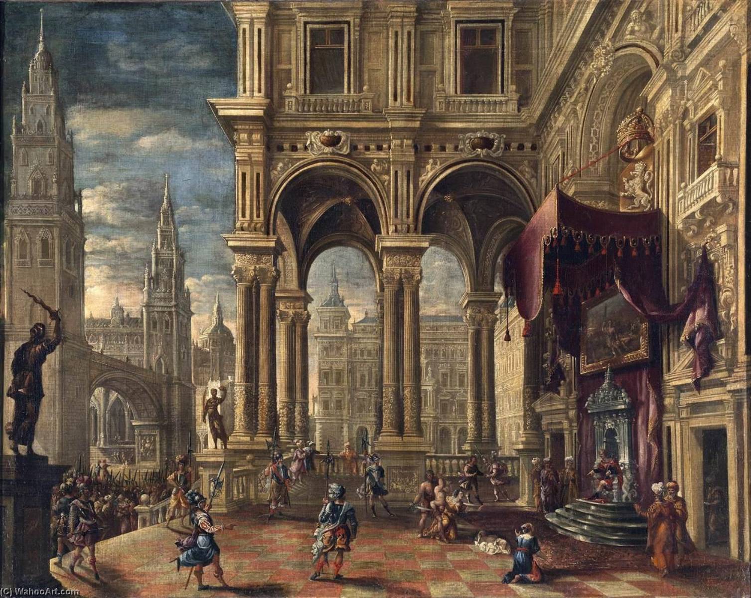Order Oil Painting Replica Judgment of Solomon, 1660 by Francisco Gutiérrez Cabello (1616-1670) | ArtsDot.com