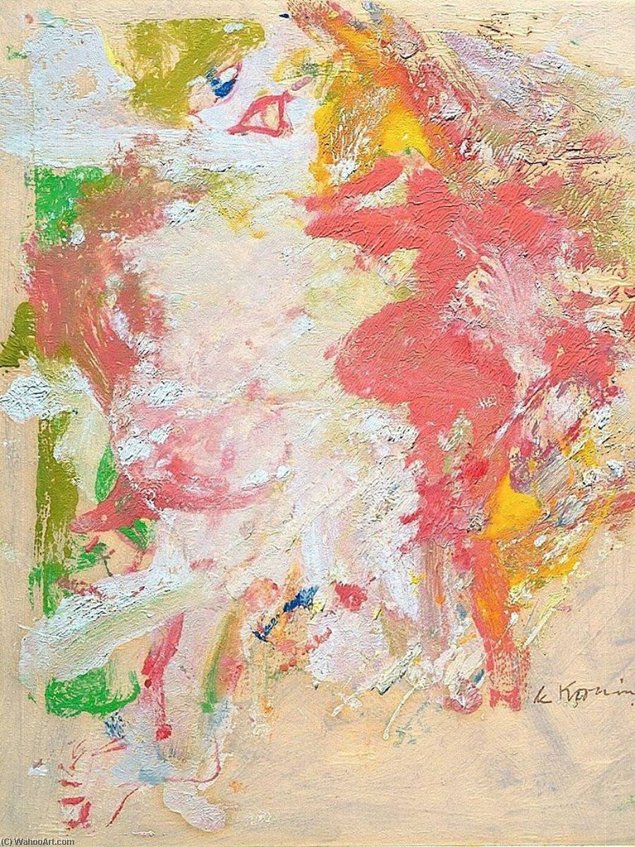 Buy Museum Art Reproductions Woman Red Hair, Large Mouth, Large Foot, 1965 by Willem De Kooning (Inspired By) (1904-1997, Netherlands) | ArtsDot.com