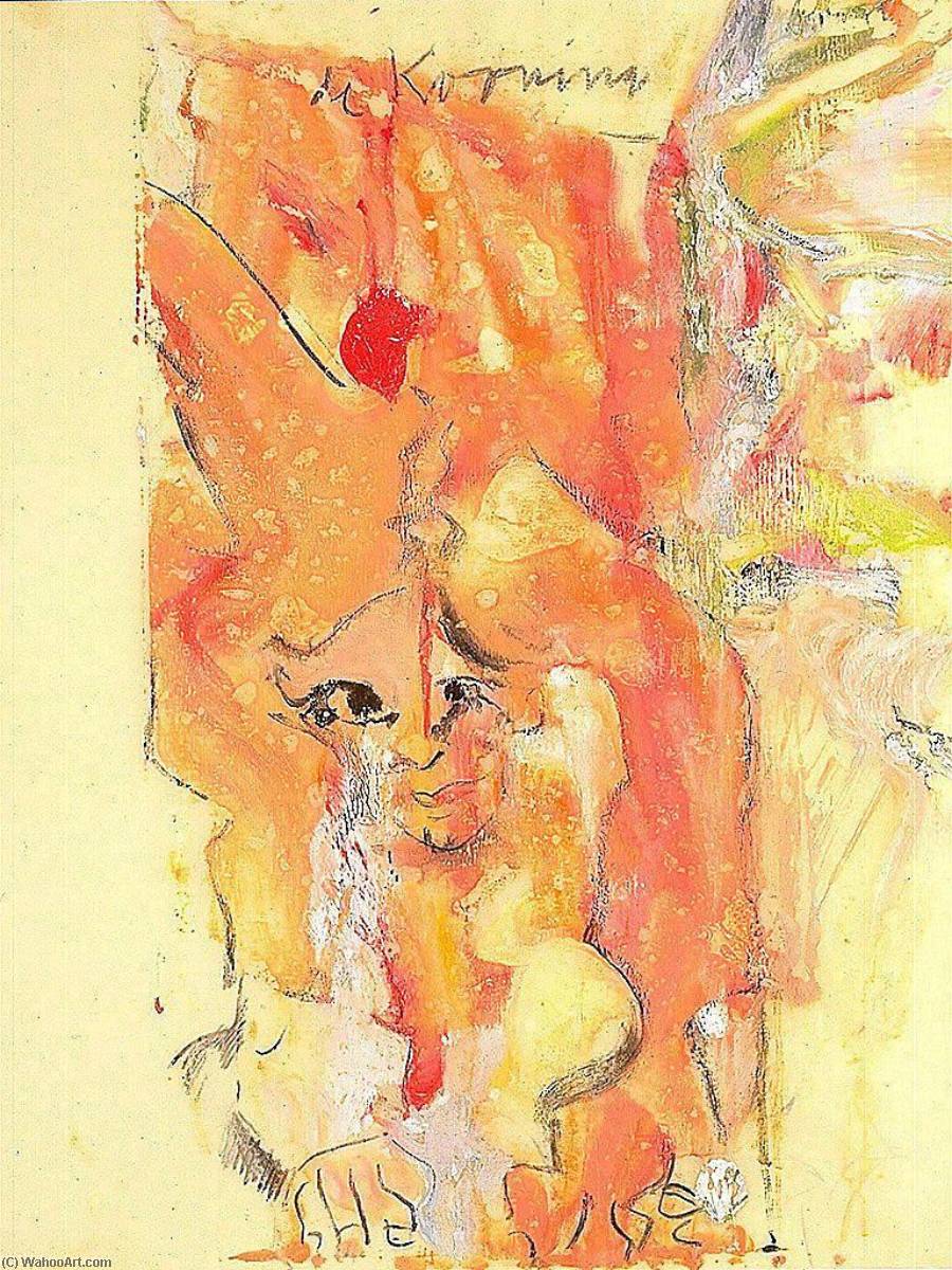 顺序 藝術再現 Sphinx 。, 1964 通过 Willem De Kooning (灵感来自) (1904-1997, Netherlands) | ArtsDot.com
