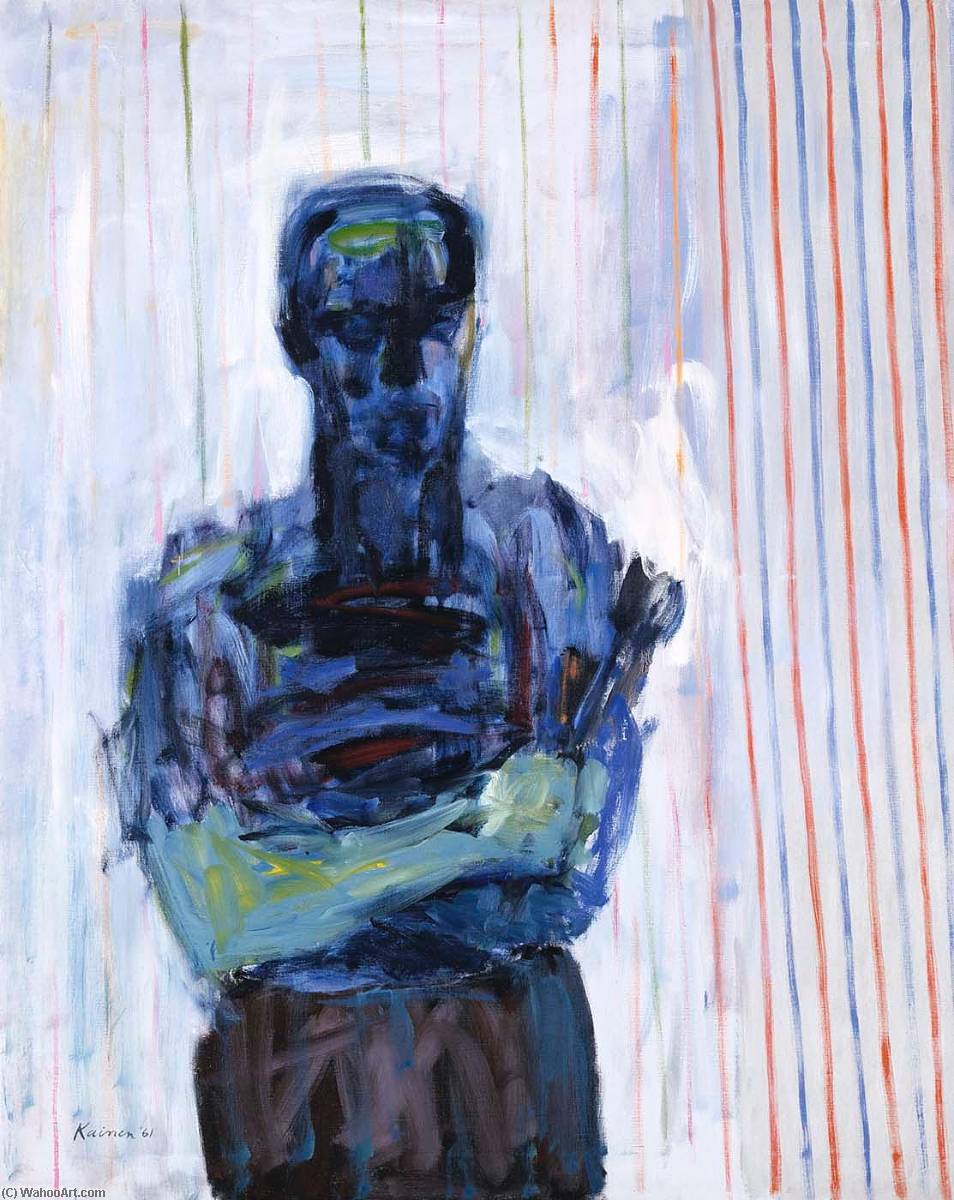 Gene Davis, 1961 by Jacob Kainen (1909-2002, United States) Jacob Kainen | ArtsDot.com