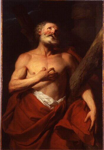 顺序 藝術再現 圣安德烈。 通过 Hyacinthe Rigaud (1659-1743, France) | ArtsDot.com