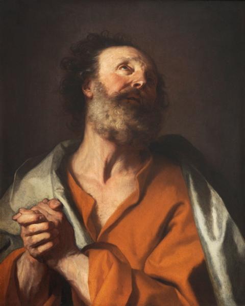 Buy Museum Art Reproductions Saint Pierre by Hyacinthe Rigaud (1659-1743, France) | ArtsDot.com