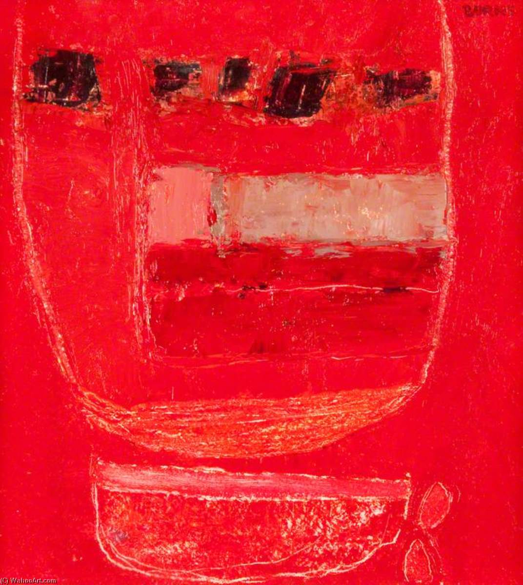 Red Harbour II by William Alexander Burns William Alexander Burns | ArtsDot.com