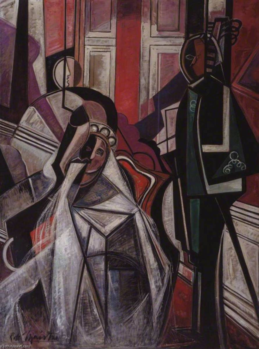 Buy Museum Art Reproductions Marriage, 1936 by Leroy Leveson Laurent Joseph De Maistre (Roy De Maistre) (Inspired By) (1894-1968) | ArtsDot.com